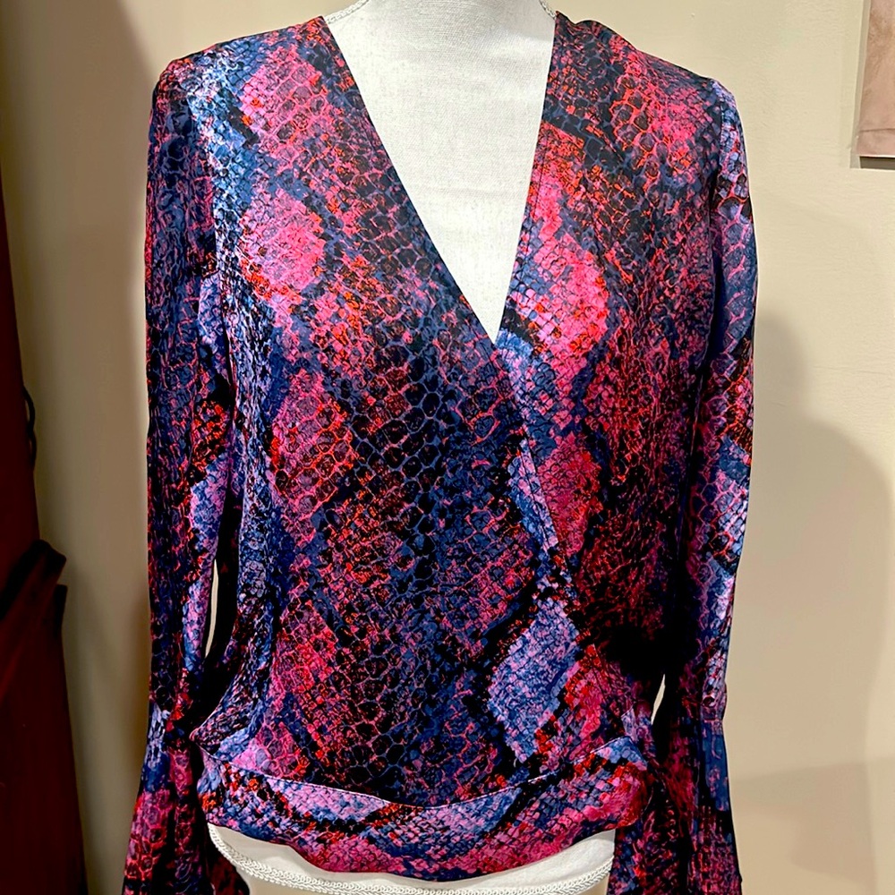 Parker long sleeve blouse